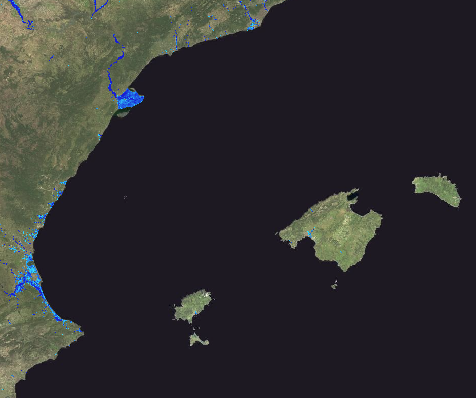 Mapa de zonas inundables